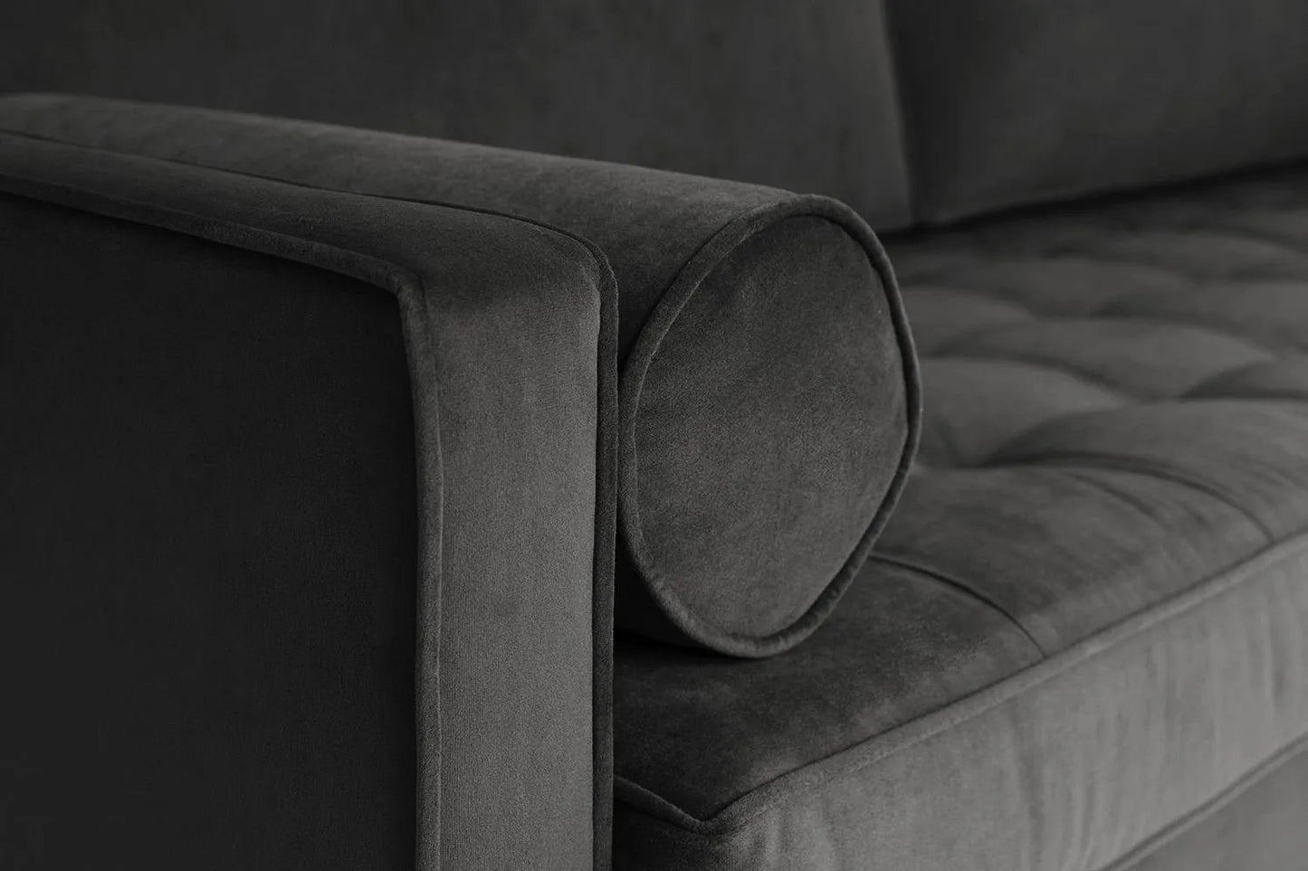 Model 02 Sofa Bed 3 Seater, Charcoal