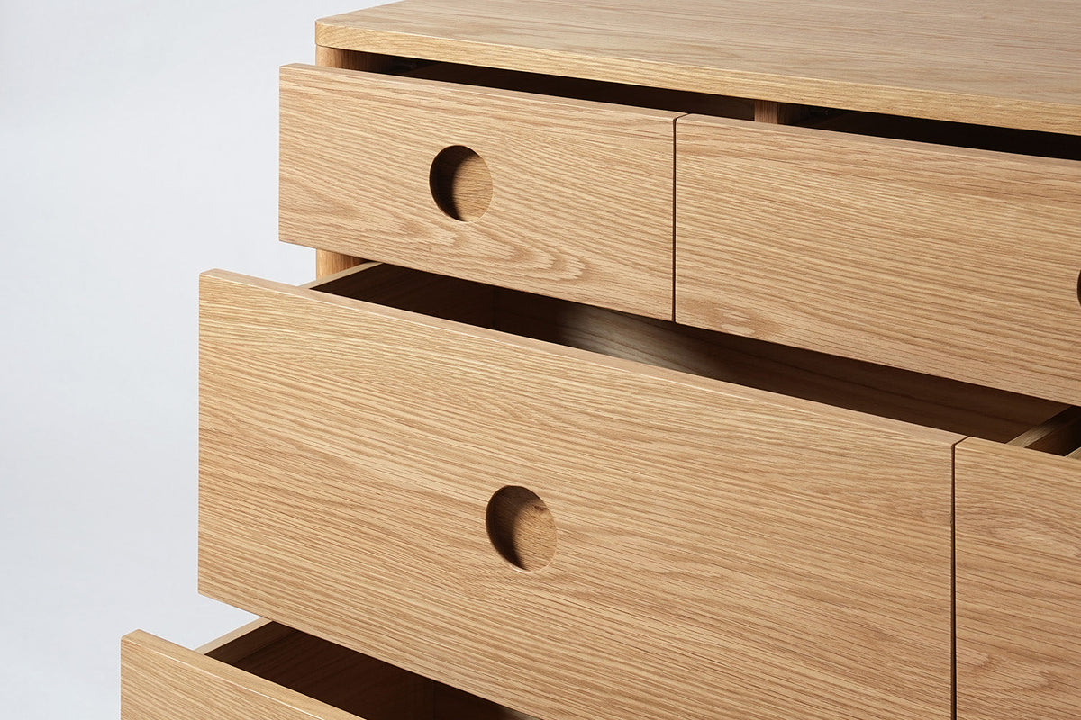 Chest of Drawers 03, Oak