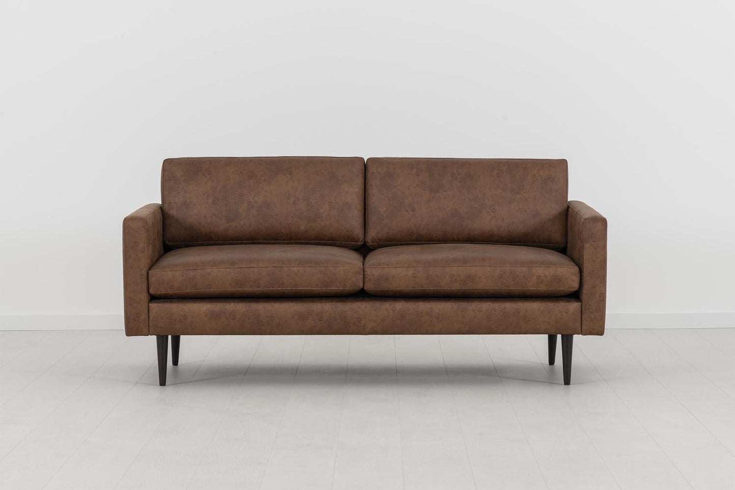 Model 01 2-Seater Sofa, Chestnut