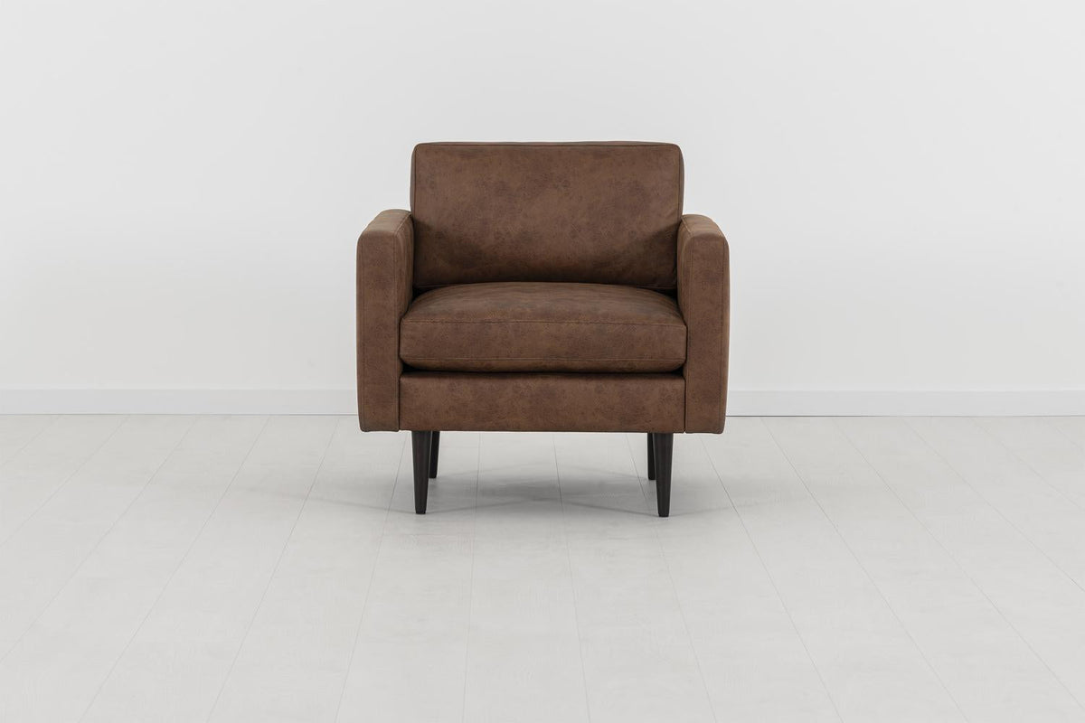 Model 01 Armchair, Chestnut