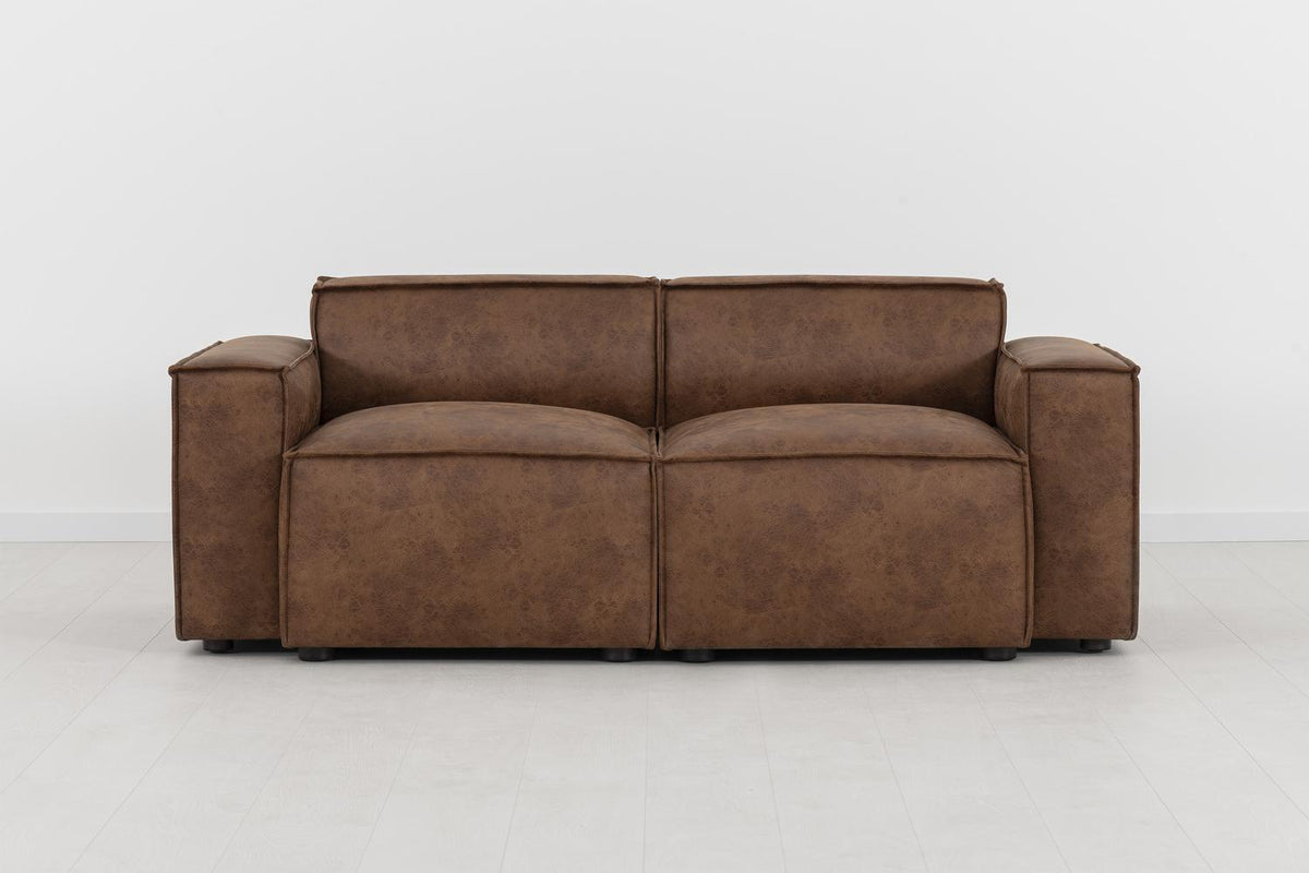 Model 03 2-Seater Sofa, Chestnut