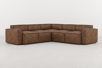 Model 03 Corner Sofa, Chestnut