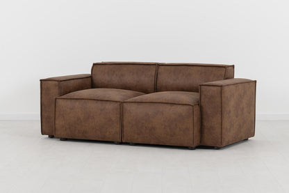 Model 03 2-Seater Sofa, Chestnut