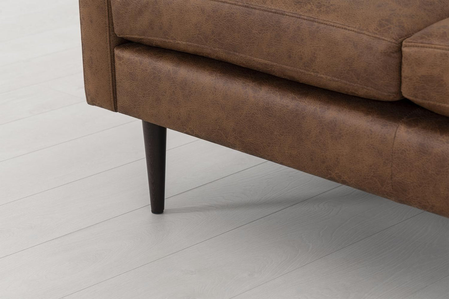 Model 01 3-Seater Sofa, Chestnut