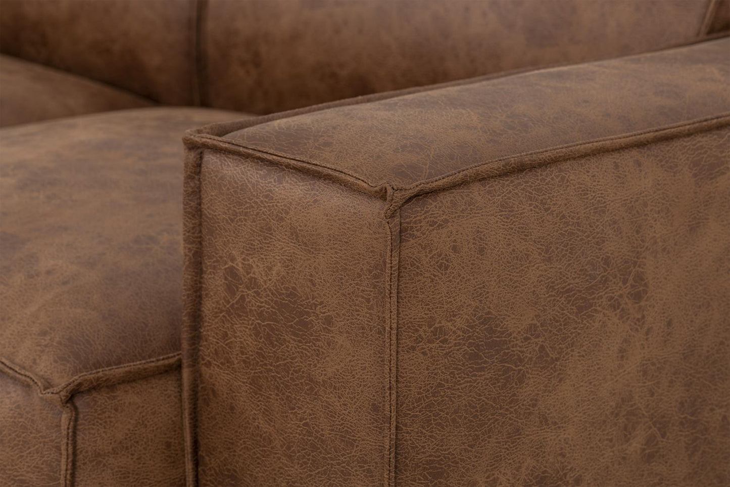 Model 03 3-Seater Sofa, Chestnut