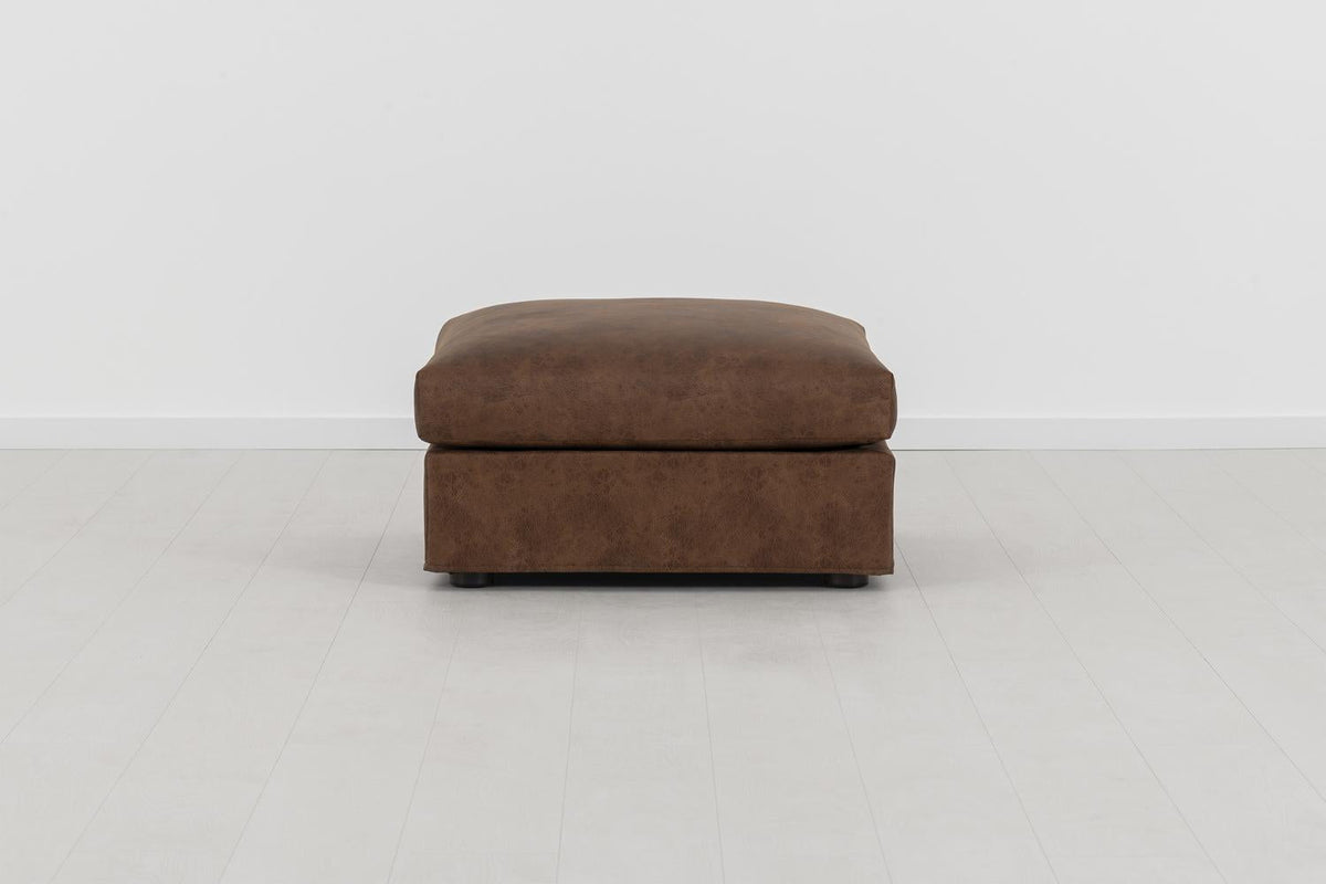 Model 06 Ottoman, Chestnut