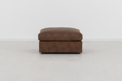 Model 06 Ottoman, Chestnut