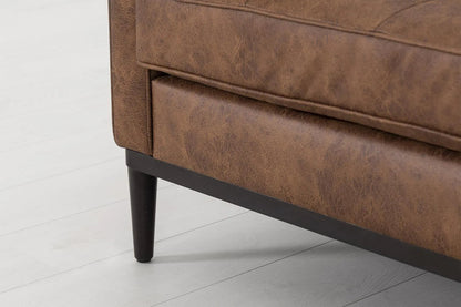 Model 02 Sofa Bed 3 Seater, Chestnut