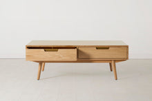 Coffee Table 01, Oak / Four drawers