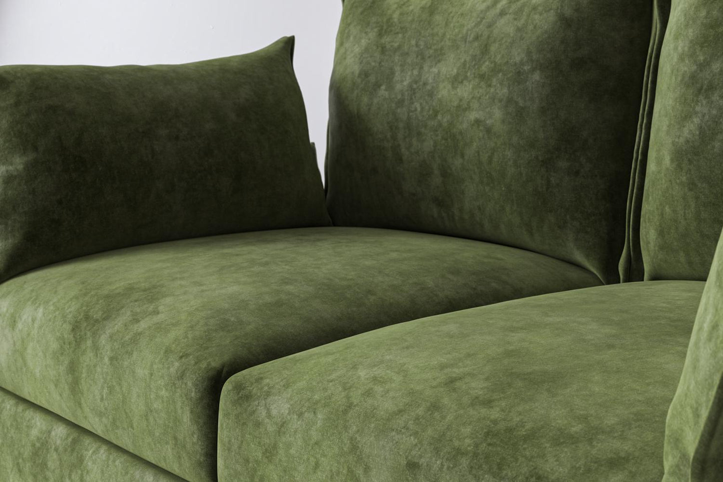 Model 06 2-Seater Right Chaise Sofa, Conifer