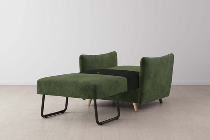 Model 08 Chair Bed Single Sofa Bed, Oak / Conifer