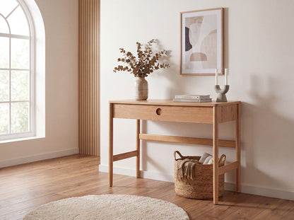 Console Table 02, Oak