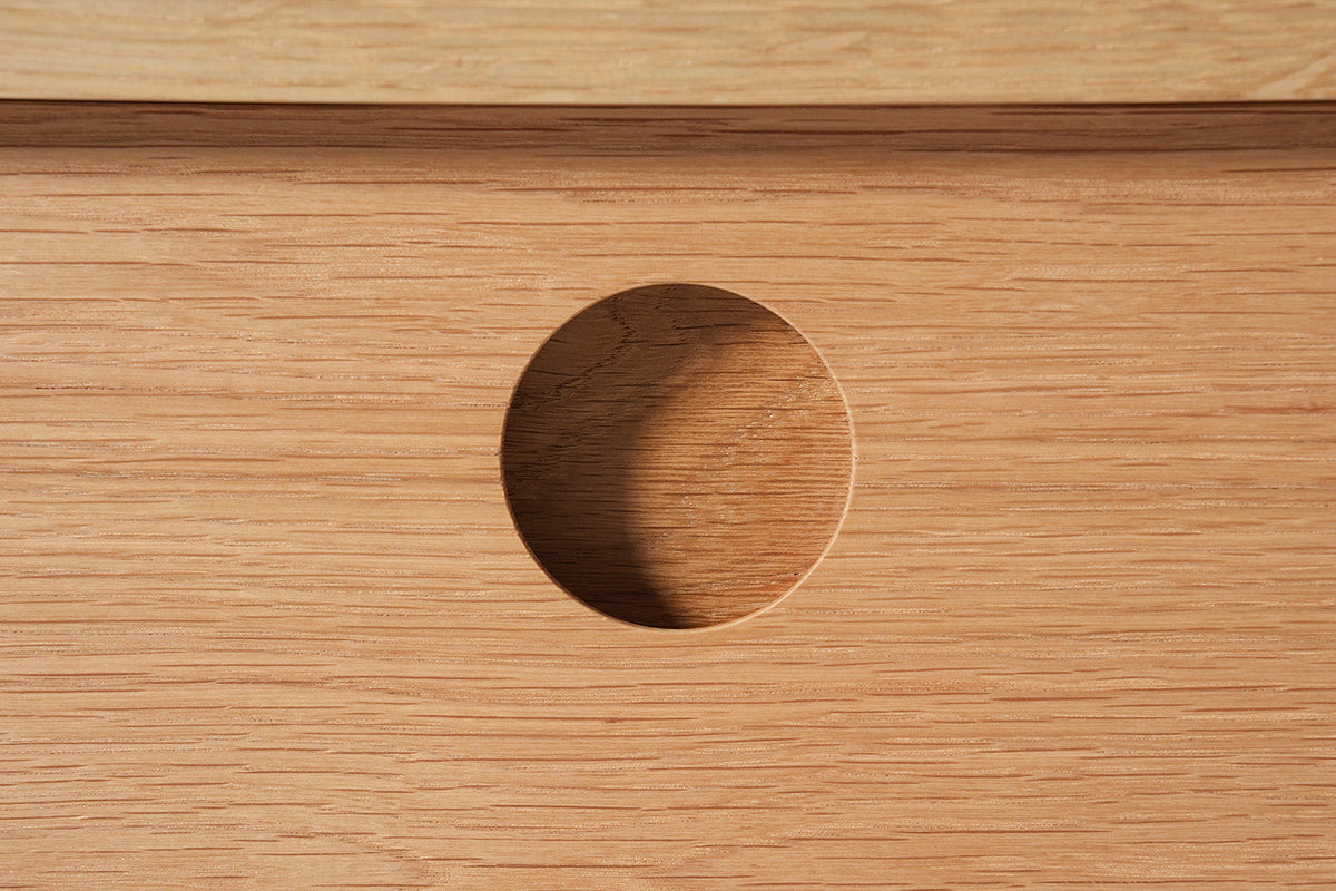 Console Table 02, Oak