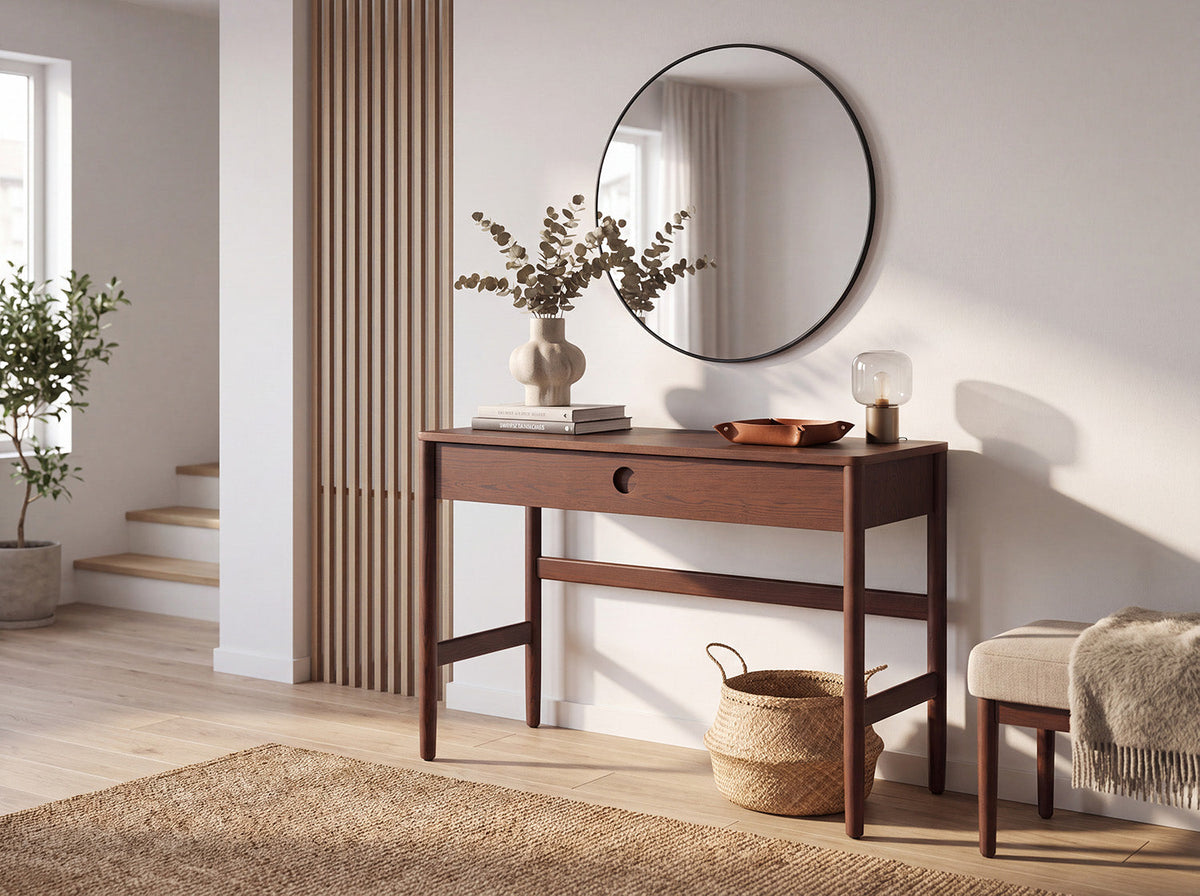 Console Table 02, Walnut