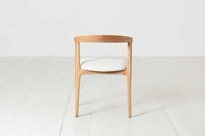 Dining Chair 01 (set of 2), Oak / Ivory