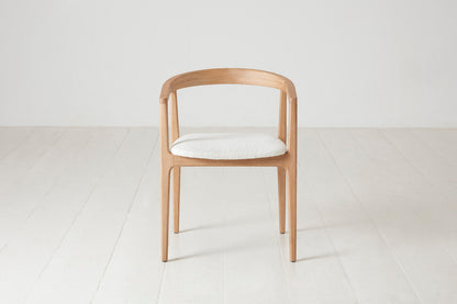 Dining Chair 01 (set of 2), Oak / Ivory