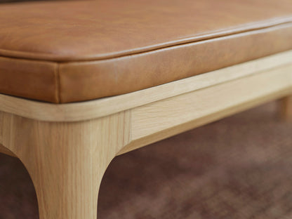 Dining Bench 01, Oak / Maple