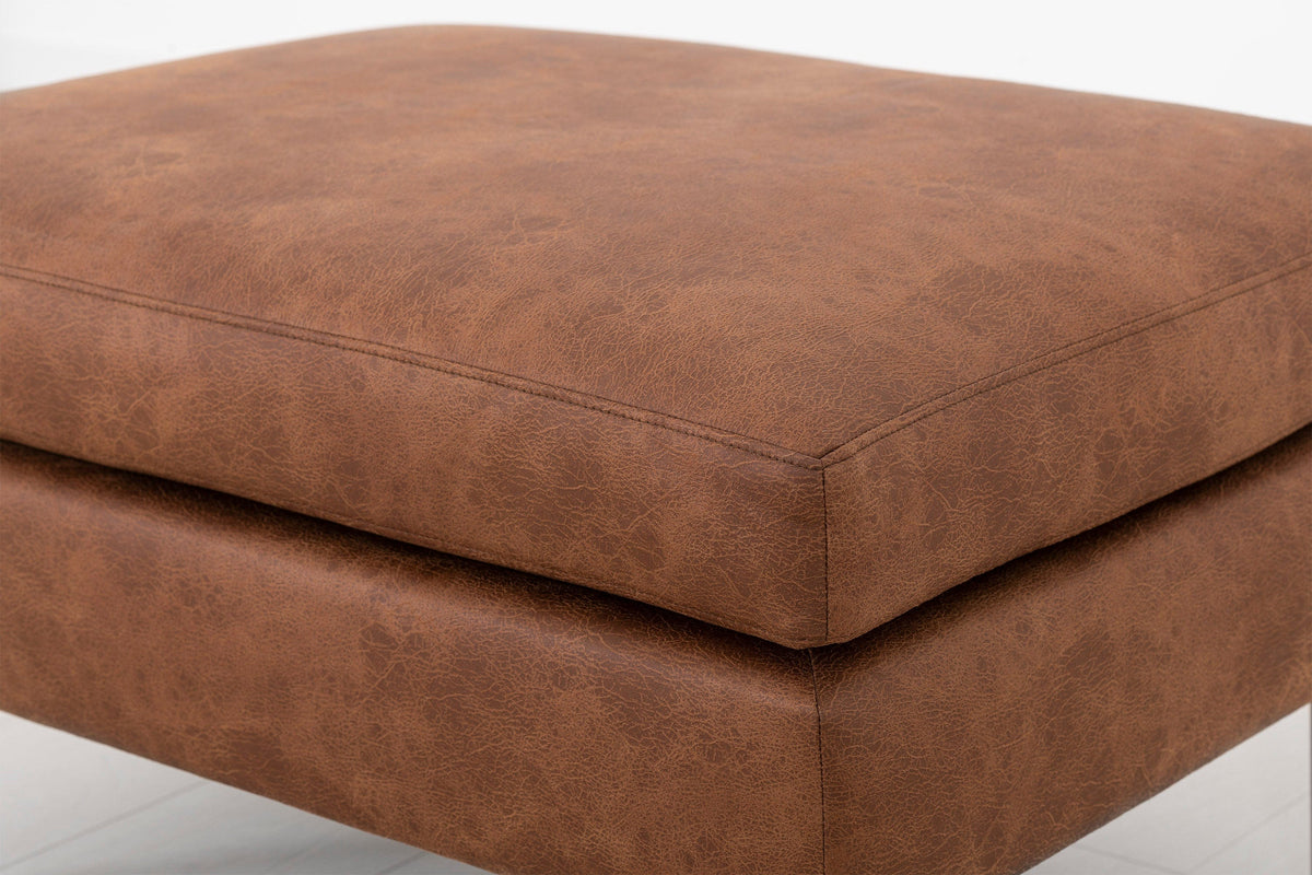 Model 01 Ottoman, Chestnut