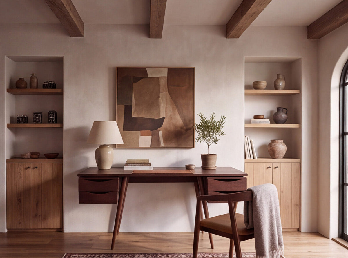 Desk 03, Walnut