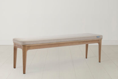 Dining Bench 01, Oak / Oatmeal