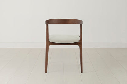 Dining Chair 01 (set of 2), Walnut / Oatmeal