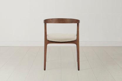 Dining Chair 01 (set of 2), Walnut / Oyster