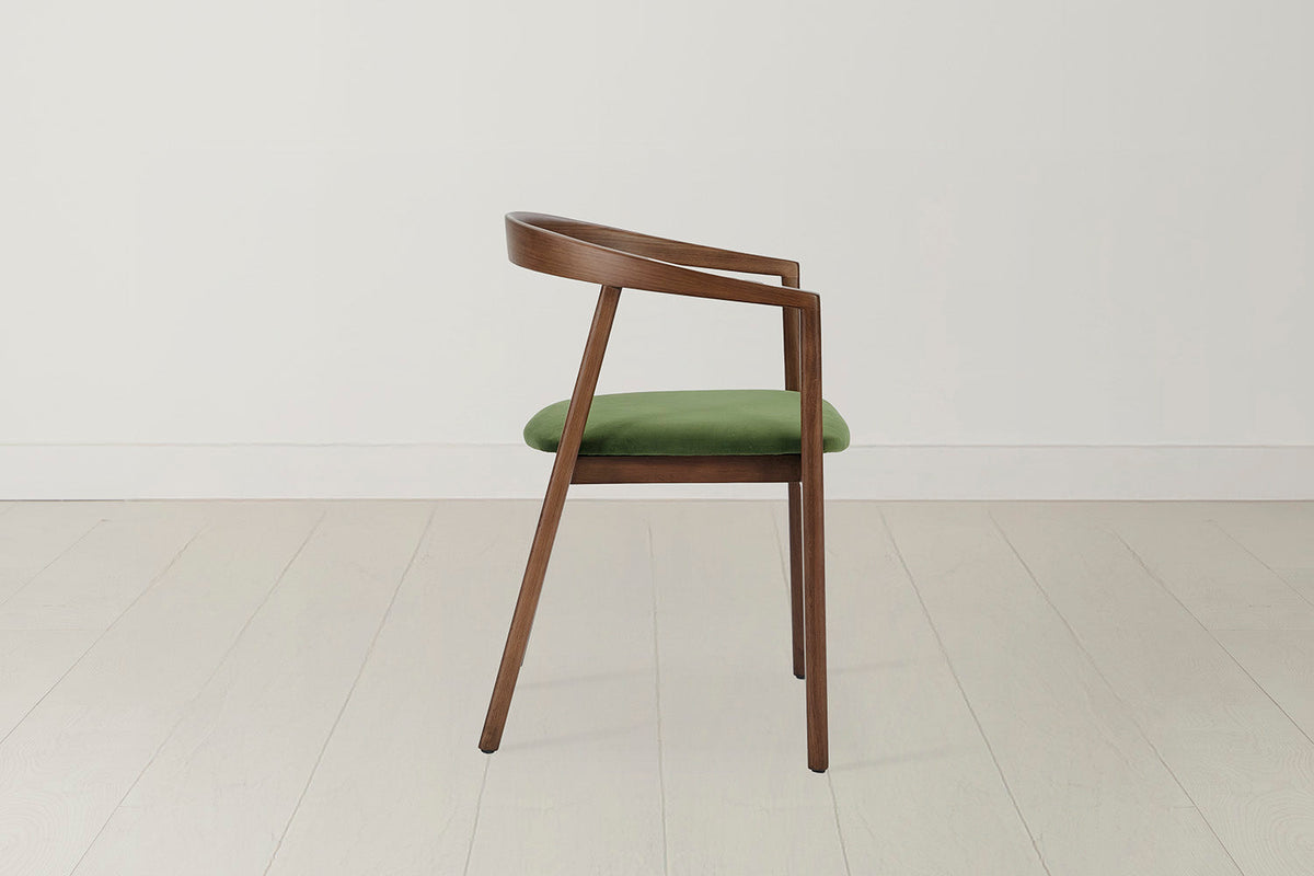 Dining Chair 01 (set of 2), Walnut / Vine