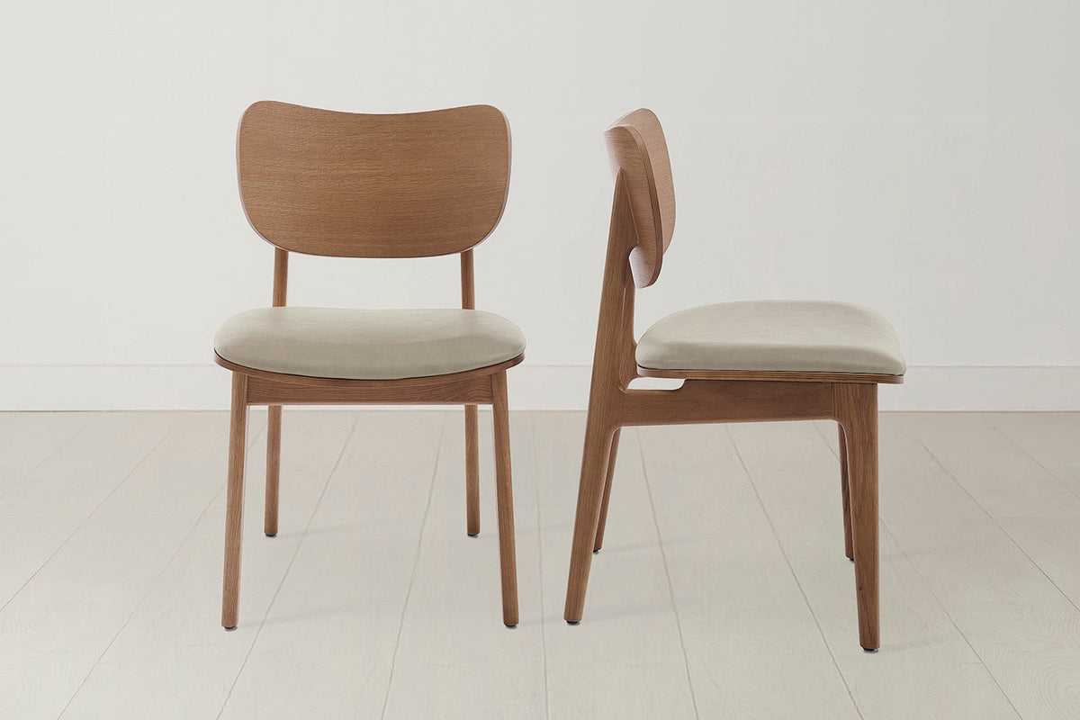 Dining Chair 02 (set of 2), Oyster