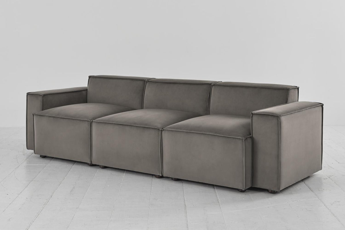 Model 03 3-Seater Sofa, Elephant