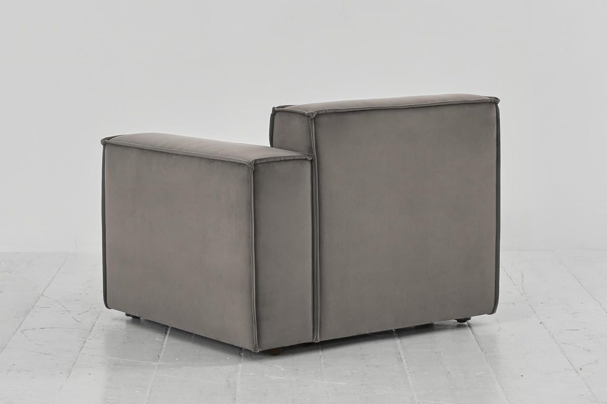 Model 03 Right Arm Sofa Module, Elephant
