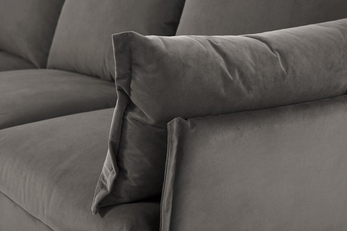 Model 06 3-Seater Right Chaise Sofa, Elephant