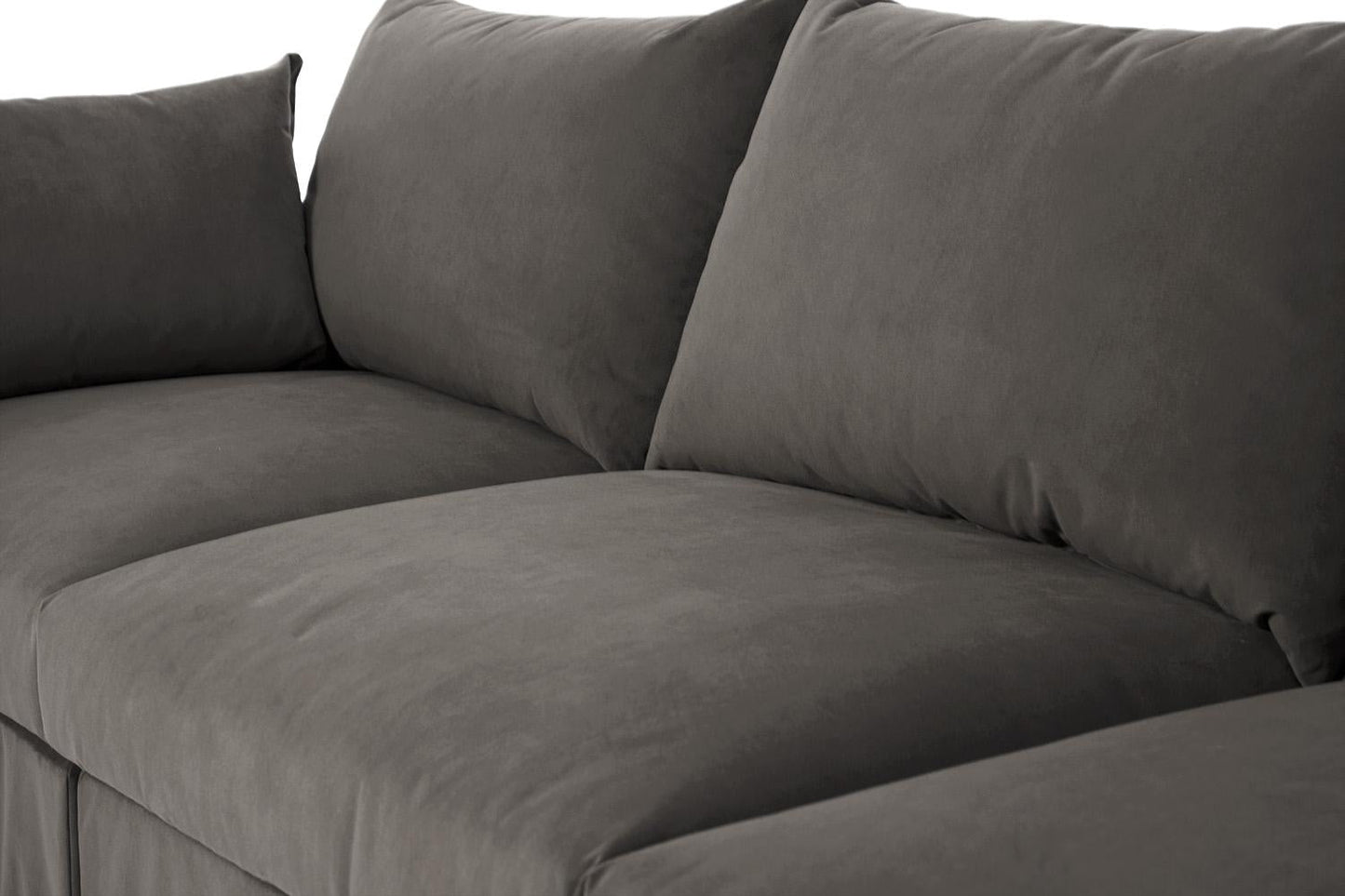 Model 06 3-Seater Right Chaise Sofa, Elephant