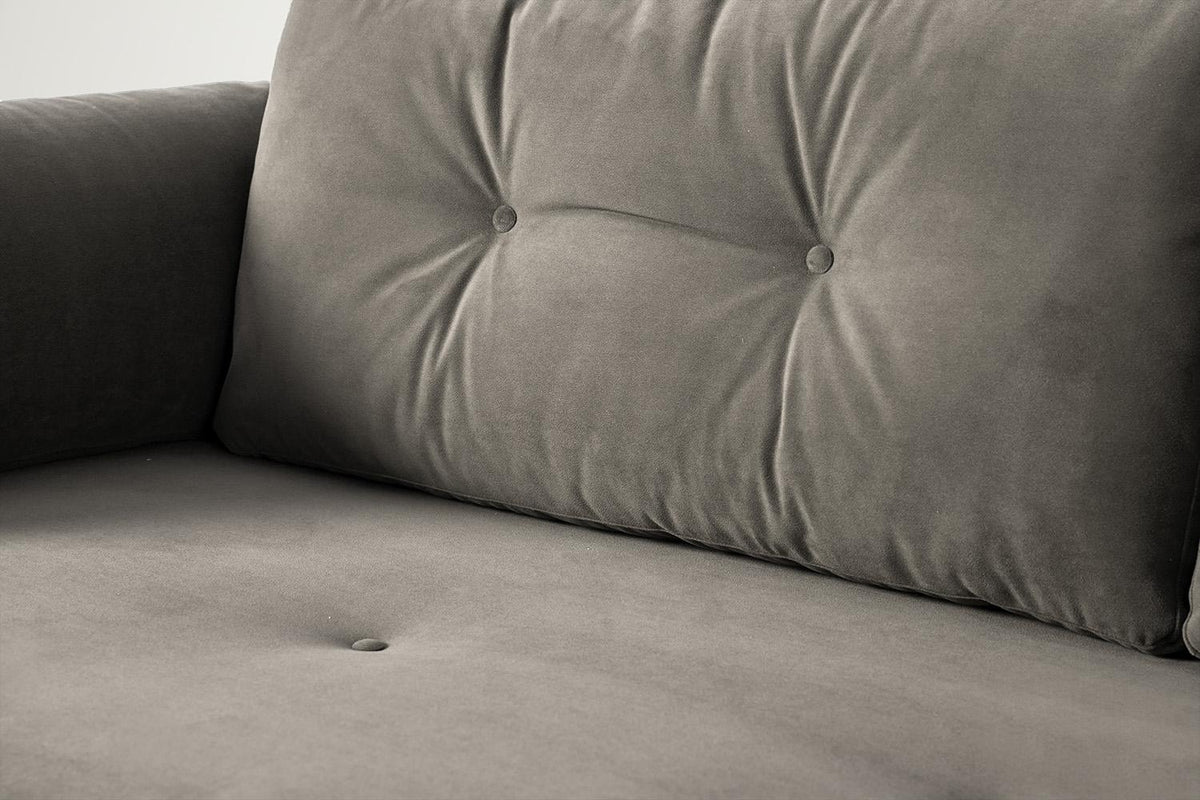 Model 04 Sofa Bed 3 Seater, Oak / Elephant