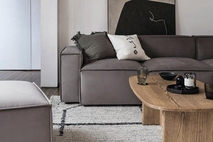 Model 03 Corner Sofa with Ottoman, Elephant