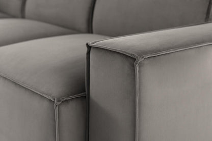 Model 03 3-Seater Right Chaise Sofa, Elephant