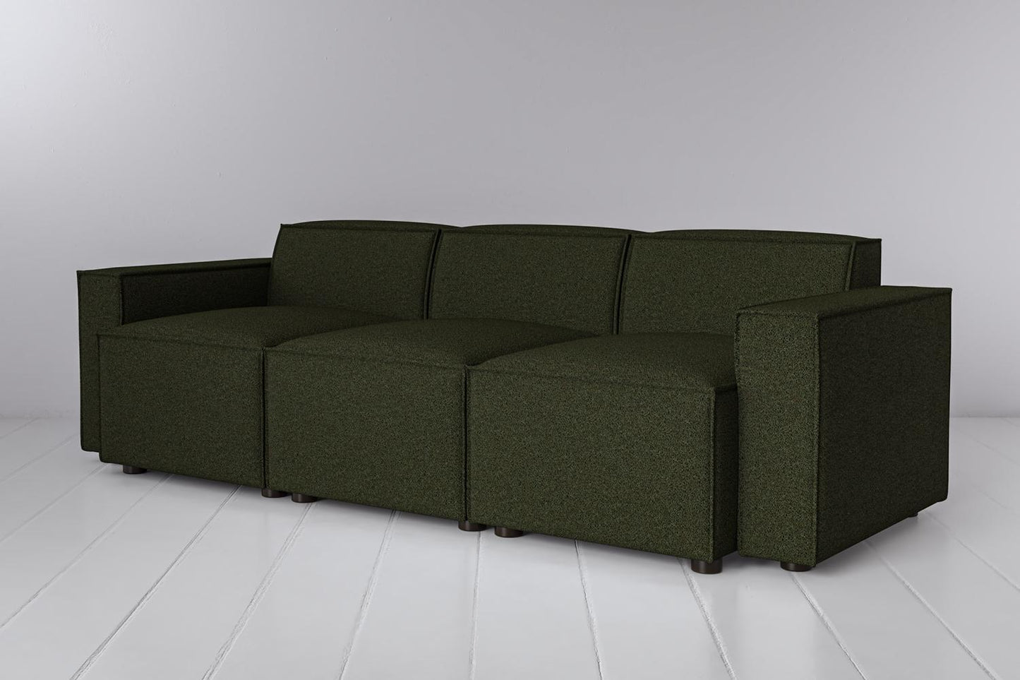 Model 03 3-Seater Sofa, Fern