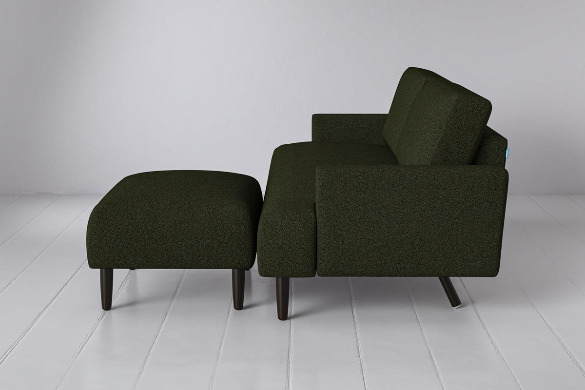 Model 05 3-Seater Sofa with ottoman, Fern