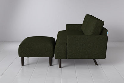 Model 05 3-Seater Sofa with ottoman, Fern