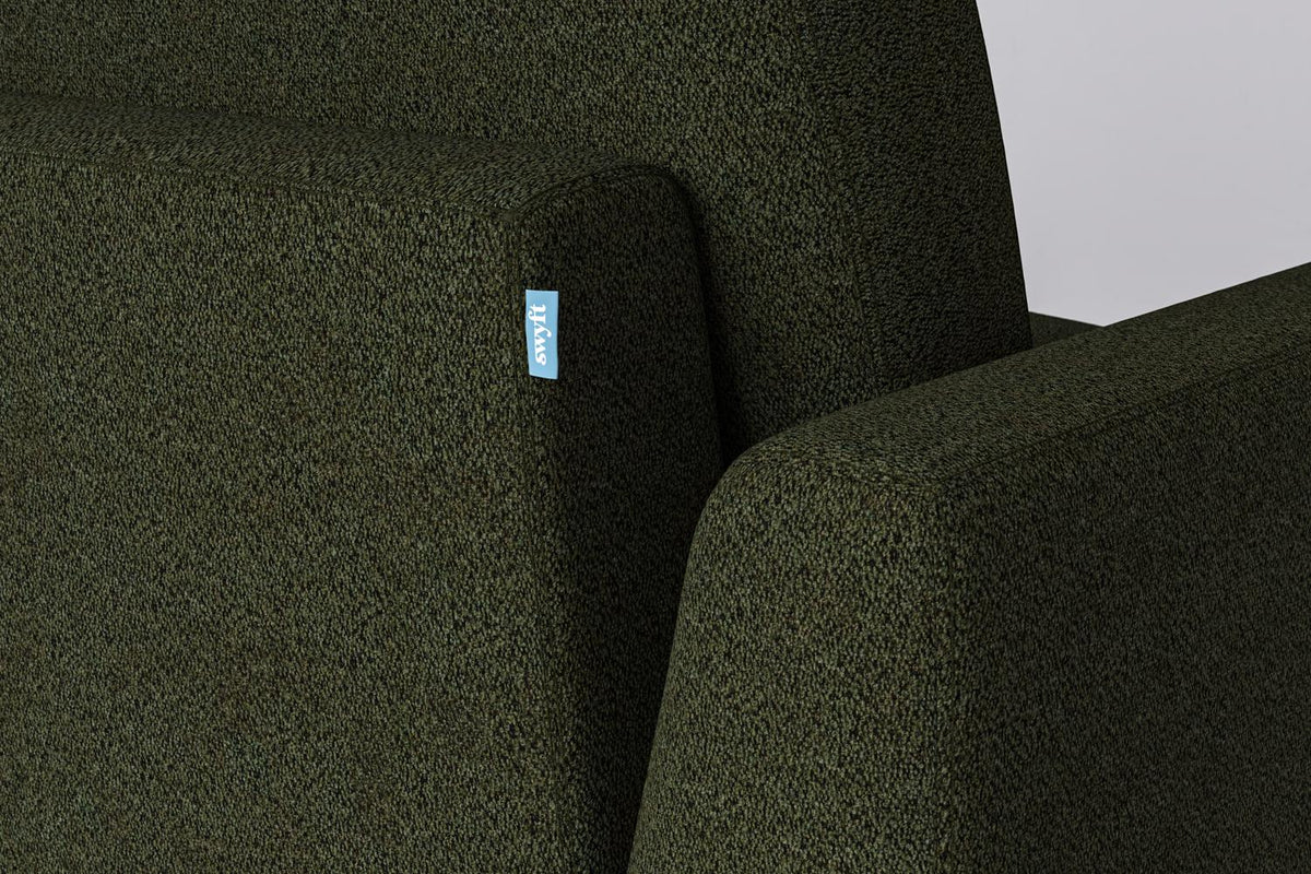 Model 05 3-Seater Sofa with ottoman, Fern