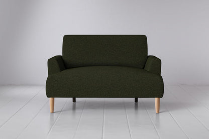 Model 05 Loveseat, Oak / Fern