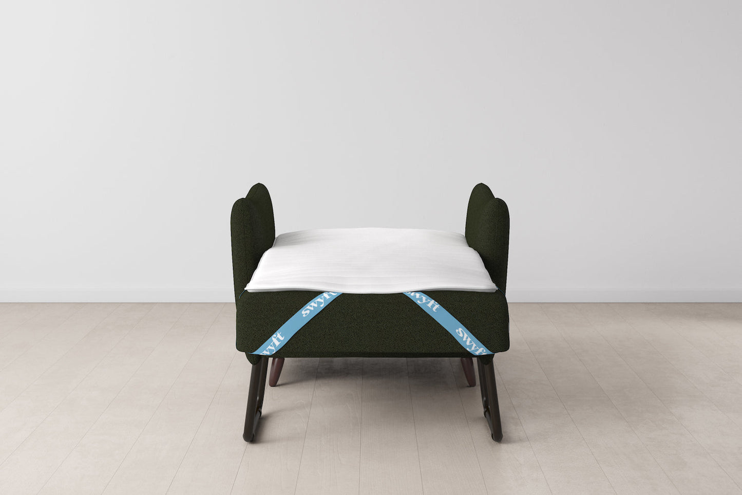 Model 08 Chair Bed Single Sofa Bed, Fern