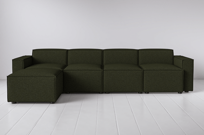 Fern Image 1 - Model 03 4 Seater Left Chaise in Fern Front View