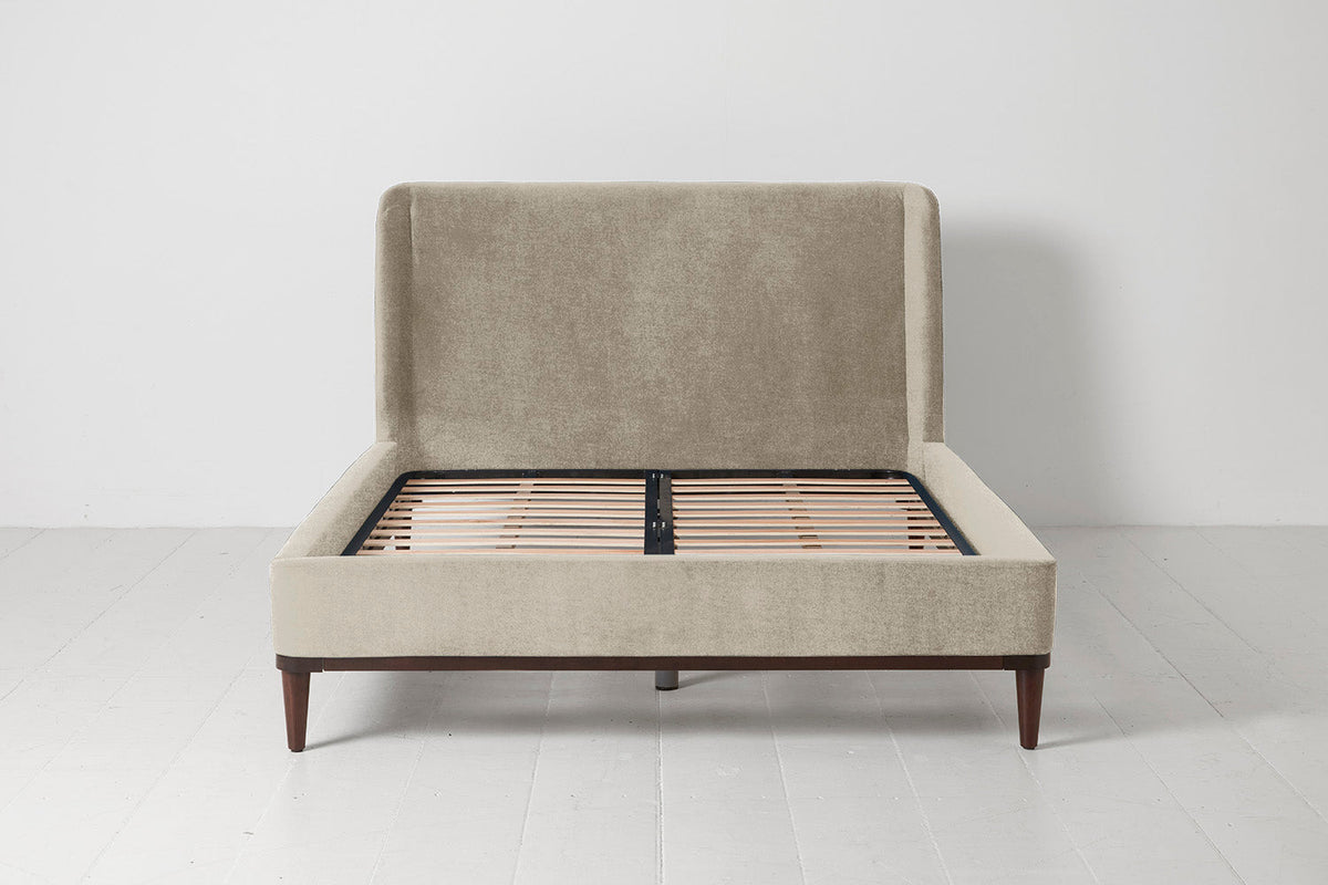 Bed 02 Double Bed, Flax