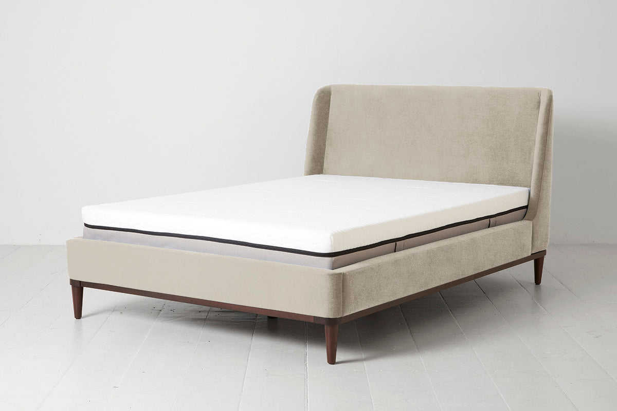 Bed 02 Double Bed, Flax
