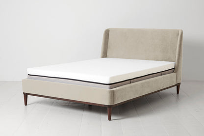 Bed 02 Double Bed, Flax