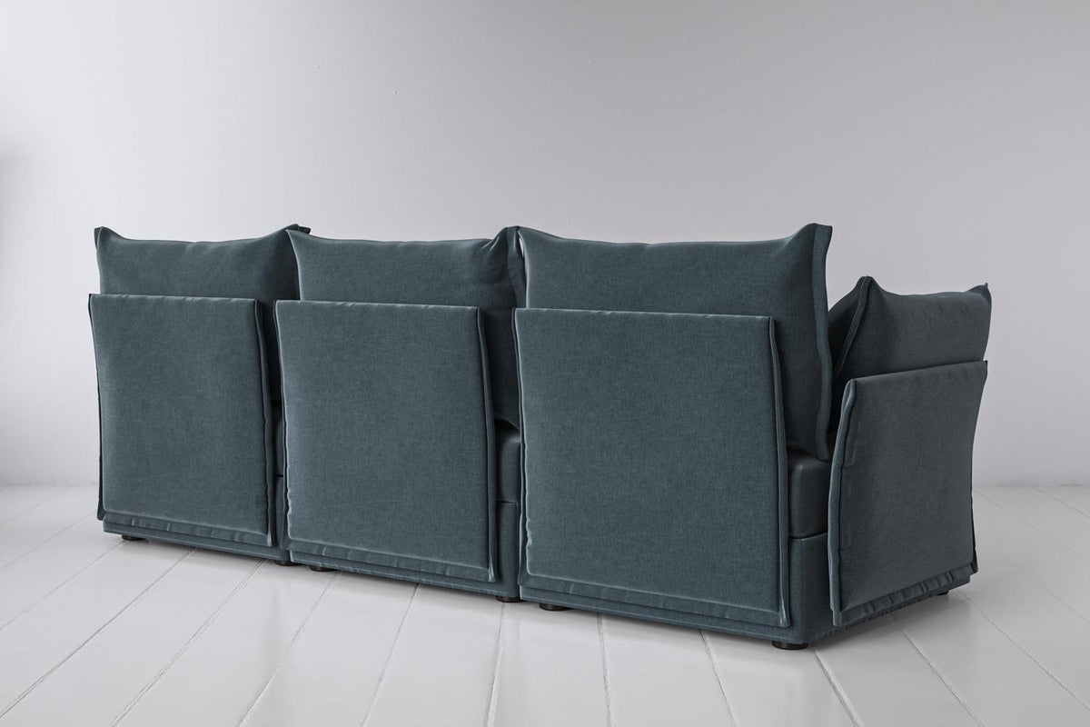 Model 06 3-Seater Right Chaise Sofa, Hydro
