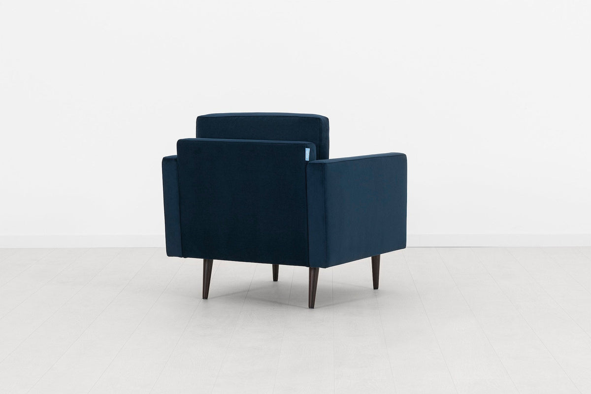 Model 01 Armchair, Indigo