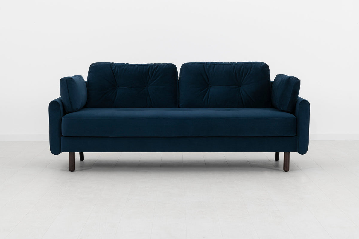 Model 04 Sofa Bed 3 Seater, Indigo