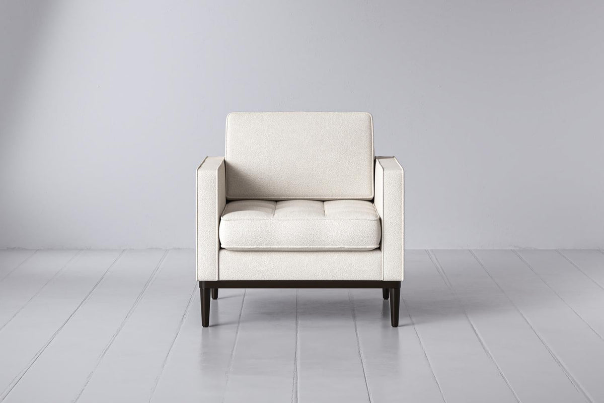 Model 02 Armchair, Ivory