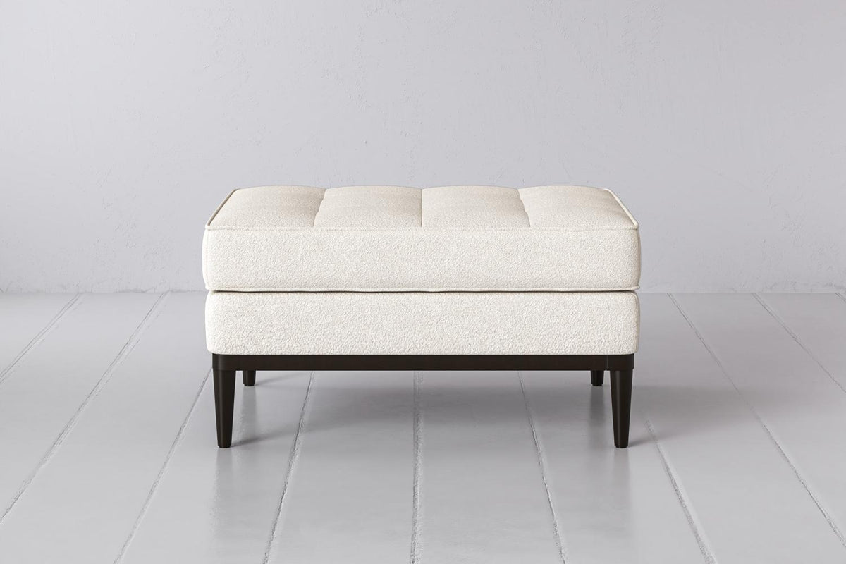 Model 02 Ottoman, Ivory